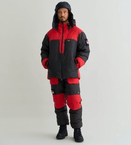 NANGA 30th AURORA TEX COMBI DOWN JACKET(L) + PANTS SET(XL)