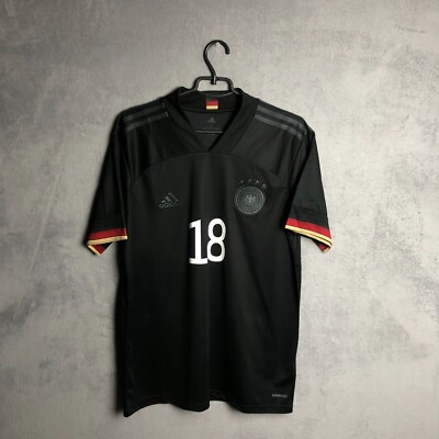 ウェア Adidas GERMANY 22 Away Authentic Black Adidas 2021-22 Germany Away Soccer Jersey - Black – ProSoccer