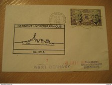 Borda Hidrografía Oceanografía Investigación Buque Cubierta Brest Naval 1988 Cancelar Franco
