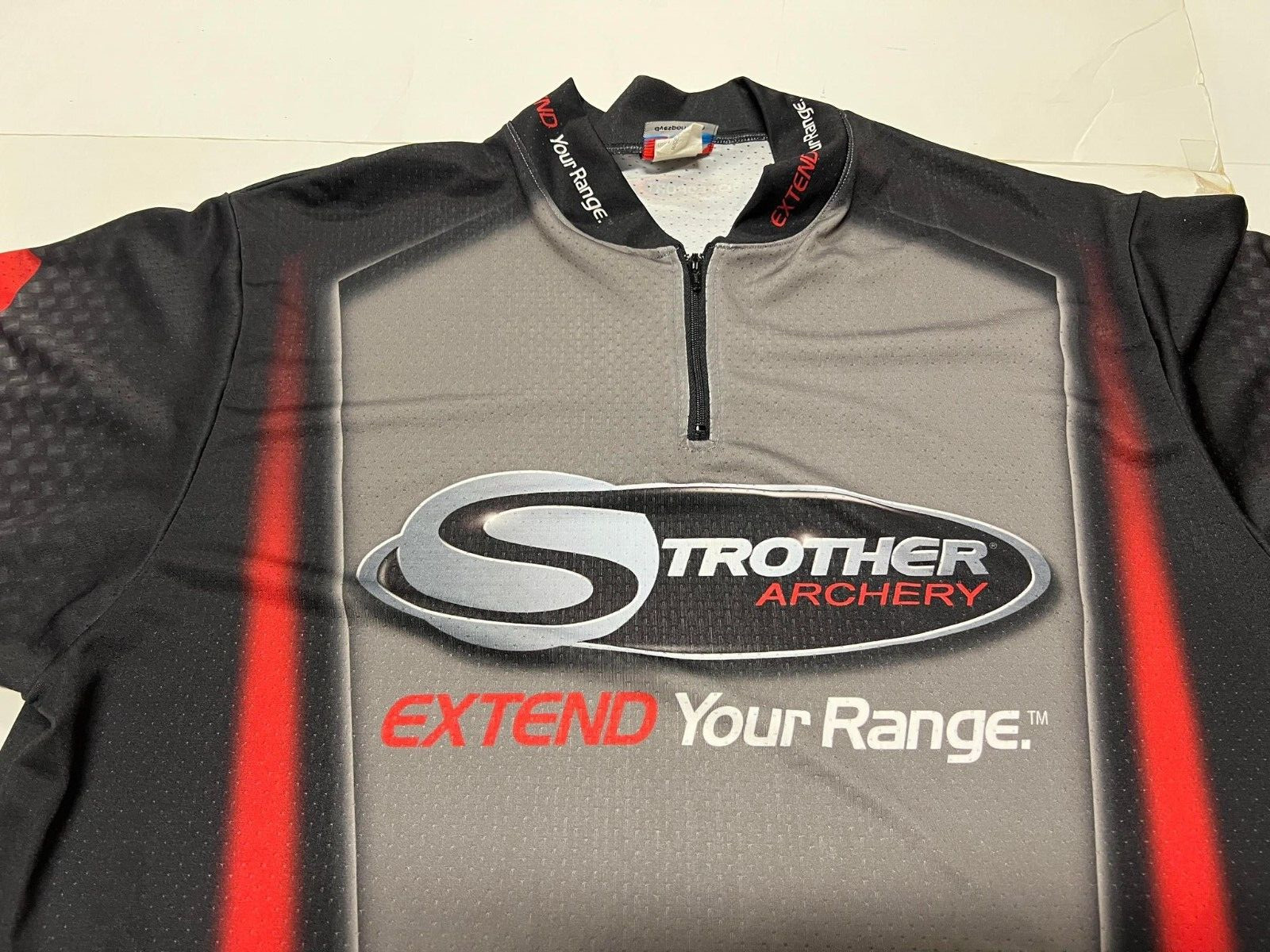 Strother Archery Shooter Jersey 1/4 Zip Pull Over Shi… Gem