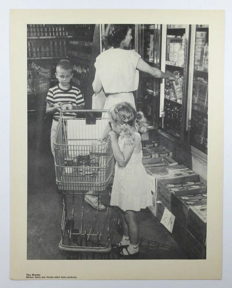 Vintage Grocery Store Compton CA Bargaintown Picture Tour Los Angeles 1950s - Image 4 of 4