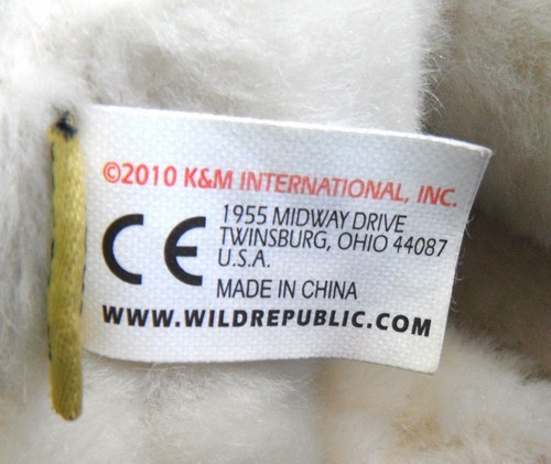 *2147* Creamy polar Bear cub – Wild Republic 2010 - 16cm – plush - Picture 4 of 4