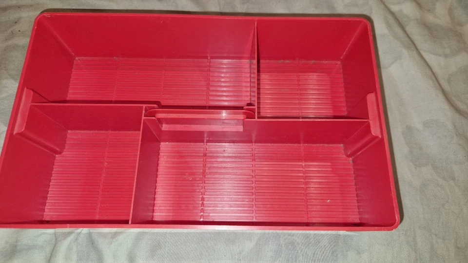 Lego Sortierbox in rot - Bild 2 von 2