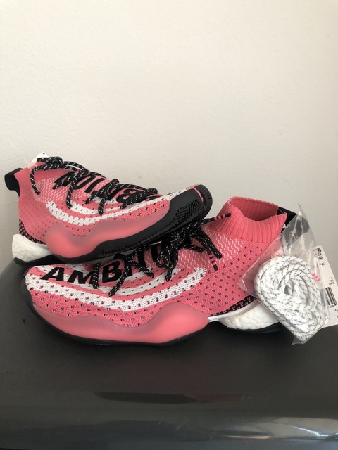 adidas crazy byw lvl x pharrell ambition pink
