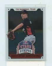 KRISTOFER ARMSTRONG 2015 Panini USA Baseball Stars and Stripes Longevity #D /199