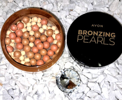 Avon Bronzing Puderperlen Farbe Warm 28g  Beauty Wellness Kosmetik  Highlighter