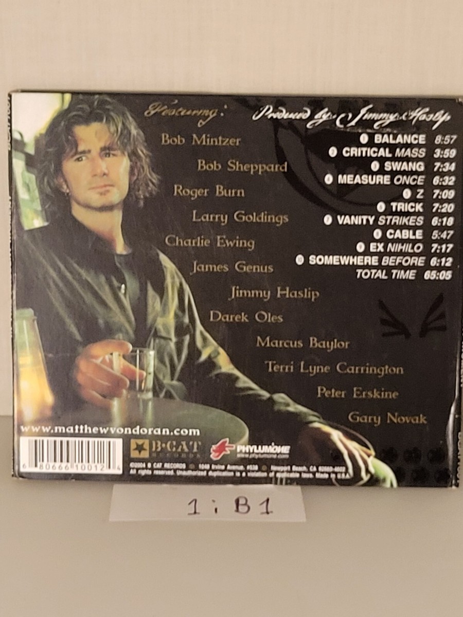 In This Present Moment [Digipak] by Matthew Von Doran (Jazz