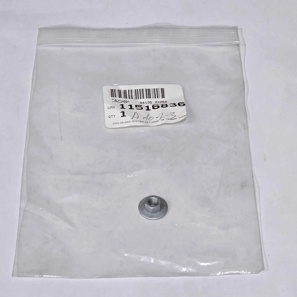 Tuerca reguladora de ventana Cadillac CTS 2016-2019 nueva pieza OEM #11516836 Foto 2 de 3