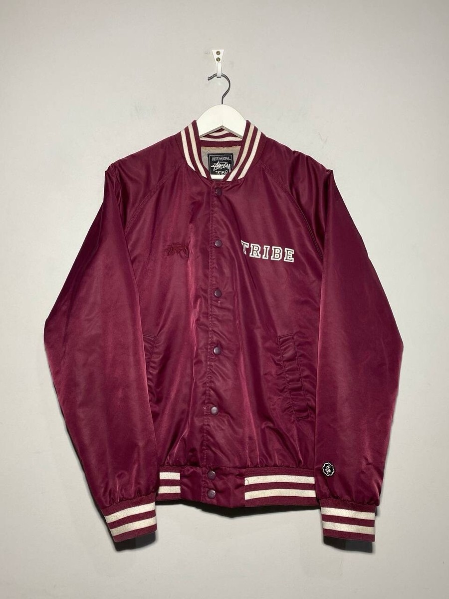 Vintage Stussy International Tribe Nylon Bomber Jacket Men's Vintage Stussy International Tribe Nylon Bomber Jacket Men's