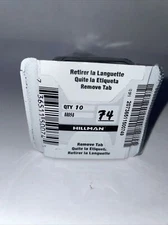 10 keys lot AXXESS+ 88058 Hillman (Cassette G) Number 74 Blank Key