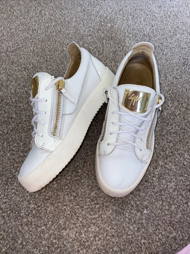giuseppe zanotti blanc et or