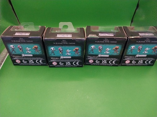 THE NIGHTMARE BEFORE CHRISTMAS METALFIGS by JADA DIECAST FIGURES 2.5" SET OF 4 - Picture 4 of 7