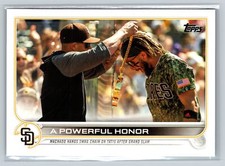 2022 Topps #648 A Powerful Honor San Diego Padres