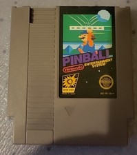 NINTENDO ENTERTAINMENT SYSTEM NES PINBALL VIDEO GAME CARTRIDGE - TESTED!