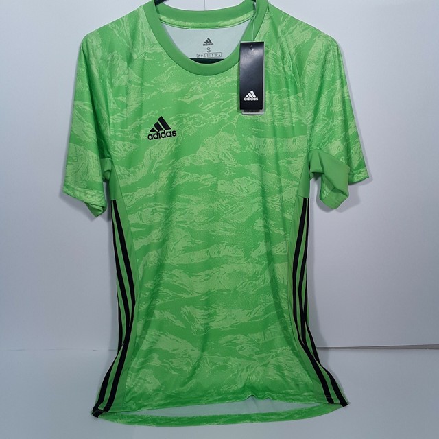 adidas Men's Adipro 19 Goalkeeper Soccer Jersey Solar Green Dp3131 Size ...