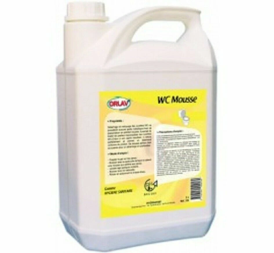 WC DETARTRANT MOUSSE ORLAV - BIDON 5 L