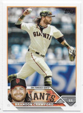 2023 Topps #66 Brandon Crawford - San Francisco Giants