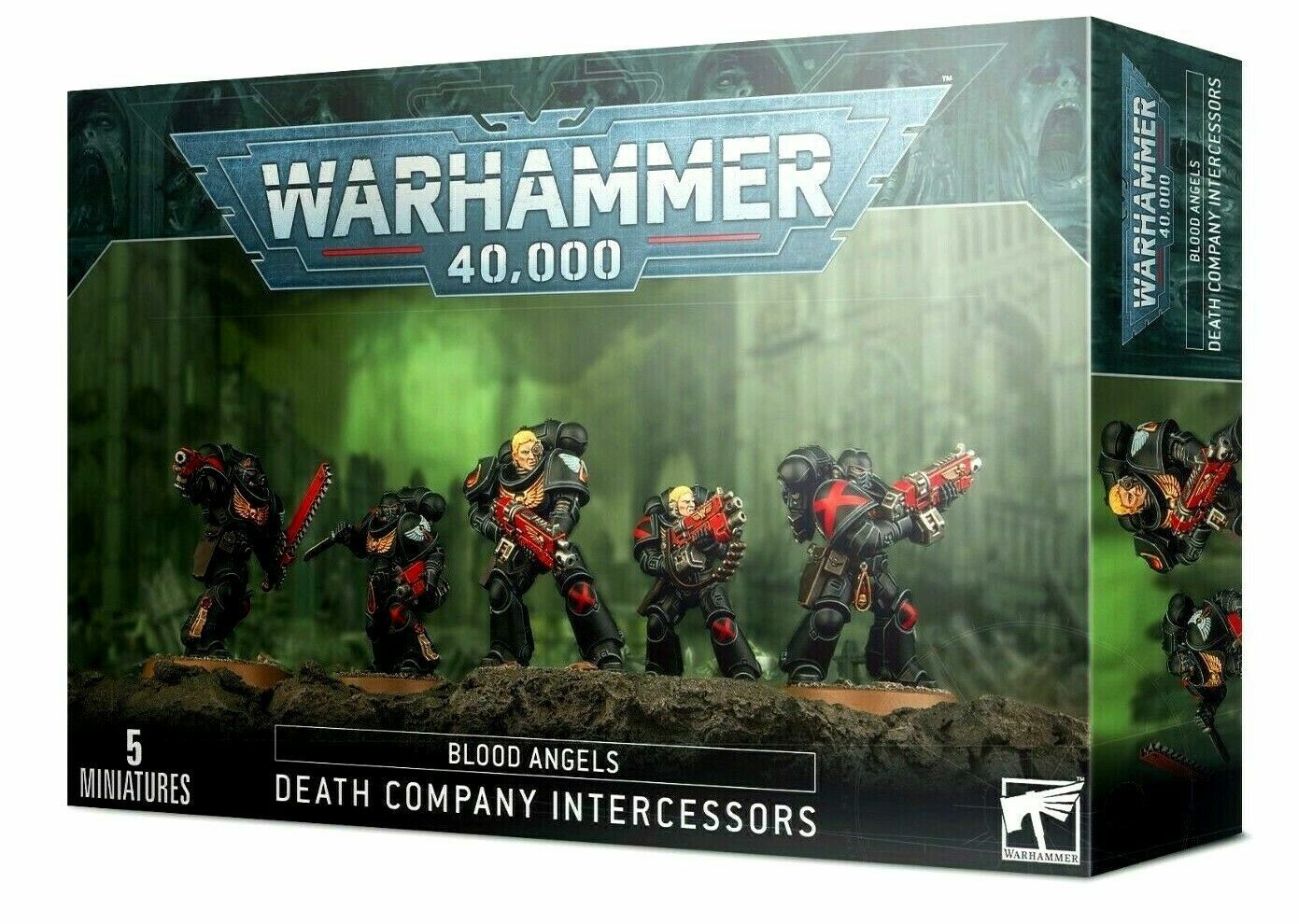 Games Workshop Warhammer 40k Space Marines Blood Angels Death Company NIB