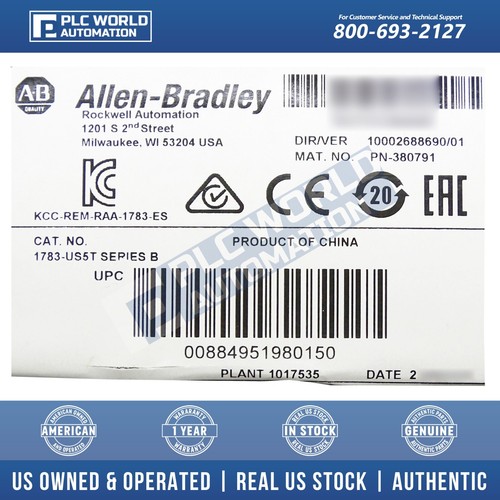 1783-US5T Allen Bradley Switch 5-Port, New Sealed, FREE UPS 2Day Dlvry & 2Yr Wty - Picture 4 of 6