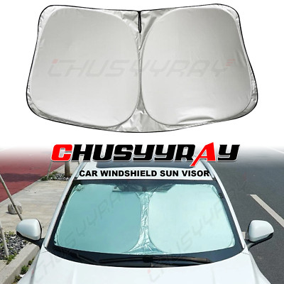Foldable Car Windshield Sun Shade Visor Auto Front Window UV Block Shield Cover