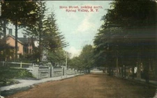 Spring Valley NY Main St. North c1910 Postcard