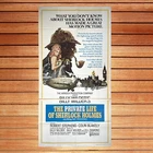The private life of Sherlock Holmes American original poster 40 x 80 inch 1970