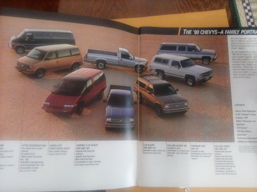 1990 Chevy Truck Sales Brochure Catalog GM Dealer Literature Volume 1 - Bild 6 von 10