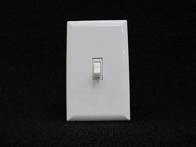 WIRECON Mobile Home RV Parts Self Contained Wall Switch Includes Cover Plate White