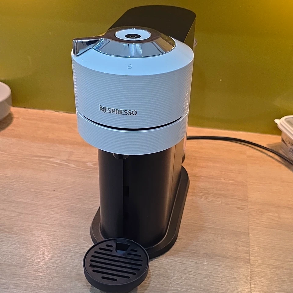 Nespresso Vertuo Next Capsule Coffee Machine Black/White Water Tank & Drip Tray, photo 1 of 5