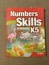 #1 Abeka K5 Numbers Skills Student Workbook