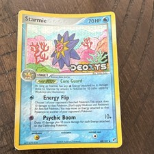 Pokemon TCG-Starmie-EX Deoxys-48/107-70HP-Reverse Holo-Uncommon-English