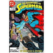 Adventures of Superman #433 - 1987 series DC comics NM minus [s/