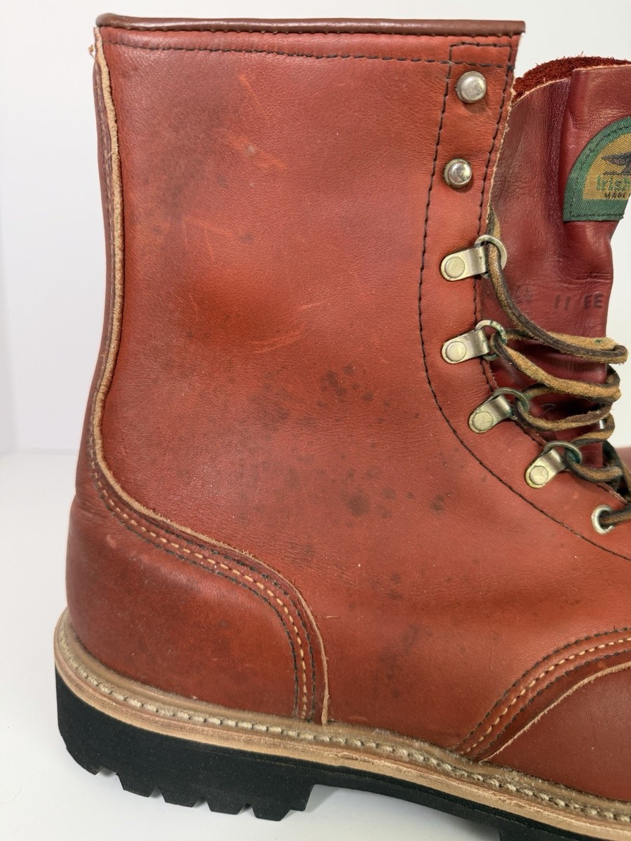 Red Wing Irish Setter 849 Insulated Leather Work Boot Size 11 EE