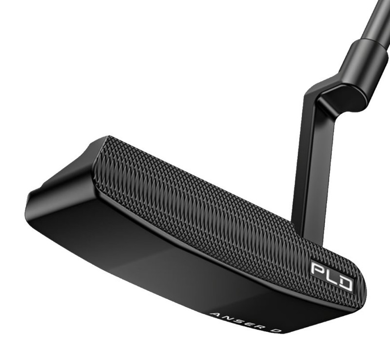 Ping PLD Milled Anser D Matte Black Putter 35 Inches Very Good
