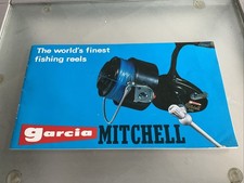 VECCHIO CATALOGO MULINELLI DA PESCA MITCHELL 1972. Come nuovo.