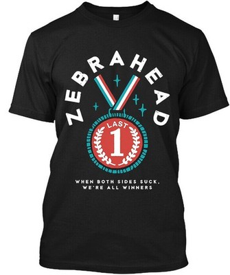 NEW! Popular Zebrahead When Both Sides Suck We're All Winners T-Shirt Size S-4XL