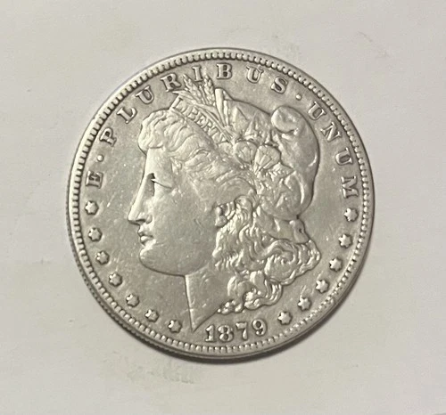 1879-S Top-100! Rev. Of 78 VF++Details Morgan Silver Dollar