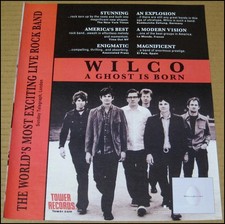 2004 Wilco A Ghost Is Born Print Ad Album Advertisement Jeff Tweedy Rock Music