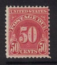 Scott J86- MNH 50c Surcharge de port 1931, Dentelure 11x10,5, Neuf MNH