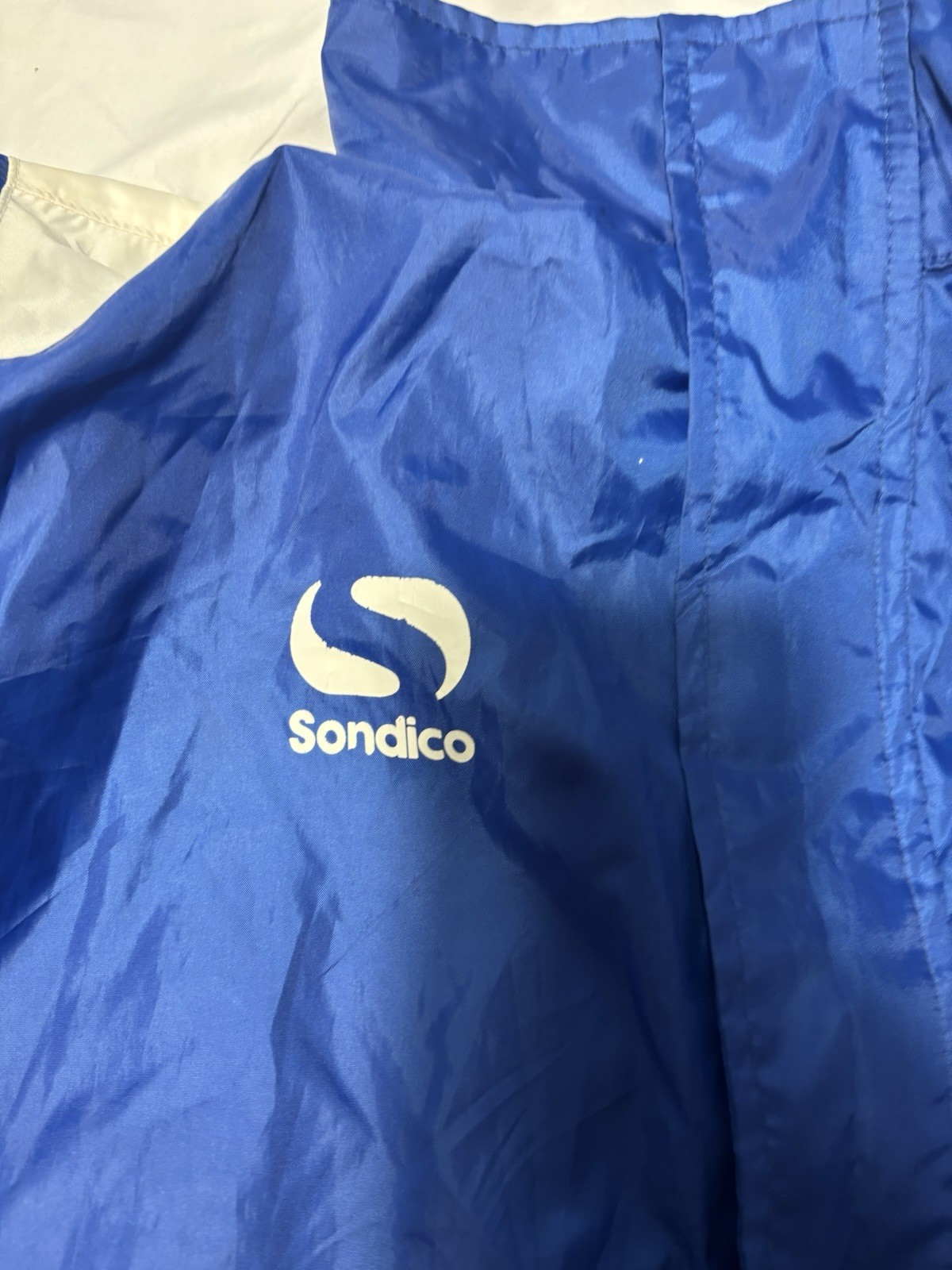 Sondico Blue Lightweight Windbreaker Jacket | Zip-Up | Medium image 6