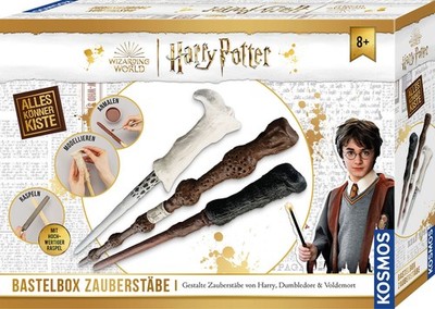 KOSMOS 60465 Harry Potter Zauberstäbe Bastelset für Kinder ab 8 Jahren