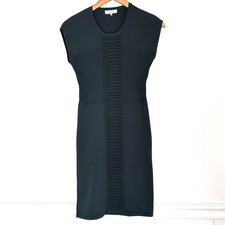 Parker Hunter Green Knit Sweater Dress Size Small  Party Holiday Preppy E20