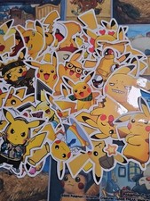 POKEMON STICKERS 50pcs Classic Design Gift  Die-Cut (~2 - 2.5") FAST SHIPING