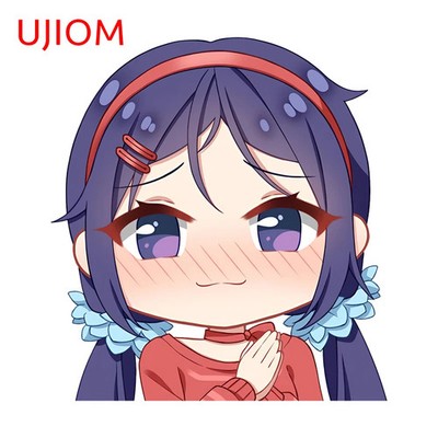 UJIOM Super Kawaii Miside Mita Character Peripheral Wall Sticker Creative Fridge