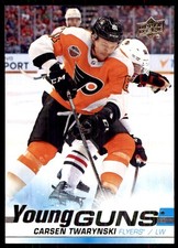 2019-20 Upper Deck Carsen Twarynski RC Philadelphia Flyers #214