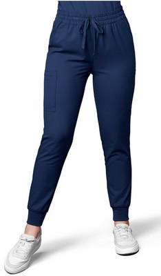 Wonder Wink Thrive Jogger Scrub Pants Women's Size 3XL Navy Elastic Waist NWT WW
