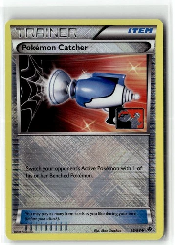 Pokemon Catcher (Player Rewards) 095/098 Reverse Holo - Pokemon TCG League & Cha