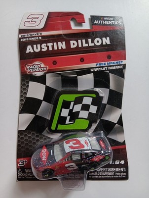 Nascar Authentics 2018 Wave 9 Austin Dillon #3 Dow Chevy Raced Version 1:64 NEW