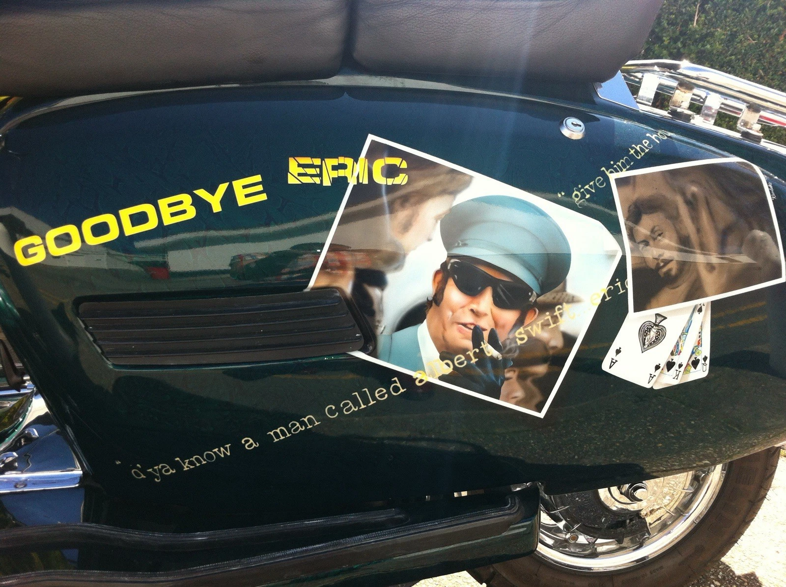 Lambretta GP200 1969 Custom “Goodbye Eric”  The Famous Award Winning Scooter - Picture 9 of 11