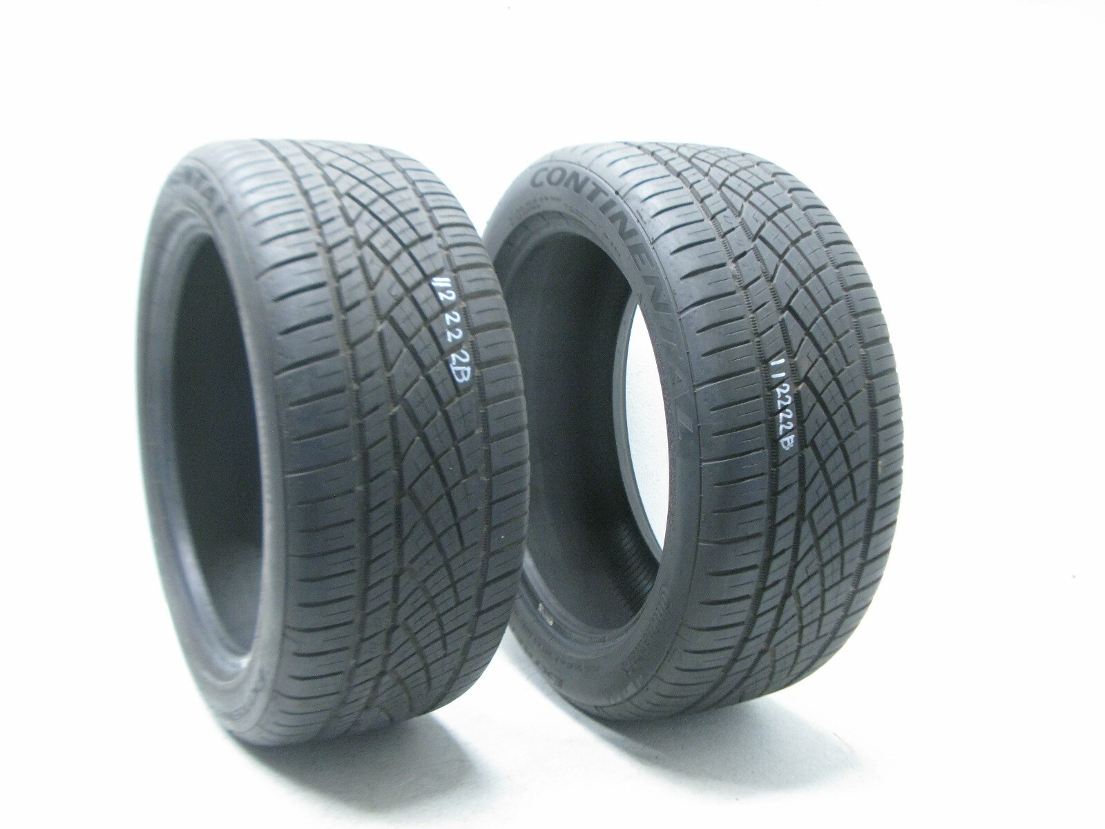 8/32 USED CONTINENTAL EXTREMECONTACT DSW06 2 TIRE TIRES 245/45/ZR18